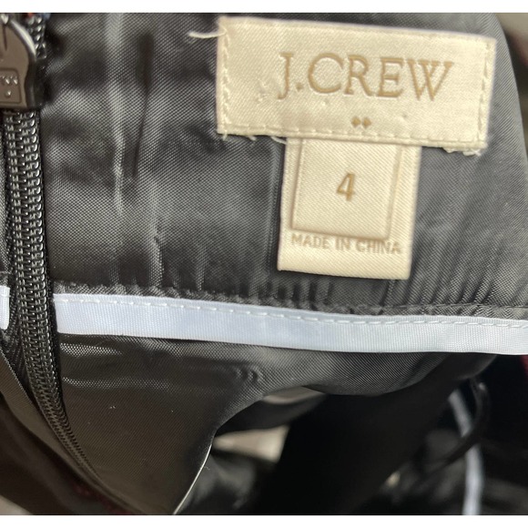 J.Crew Pencil Skirt Wool Original Fit Black Womens Size 4 - Picture 5 of 5